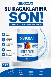 Tam Elastik Waterproof – Şeffaf Su Yalıtım Malzemesi -Çatlak ve Derz İçin Su Geçirmez İzolasyon 1 KG